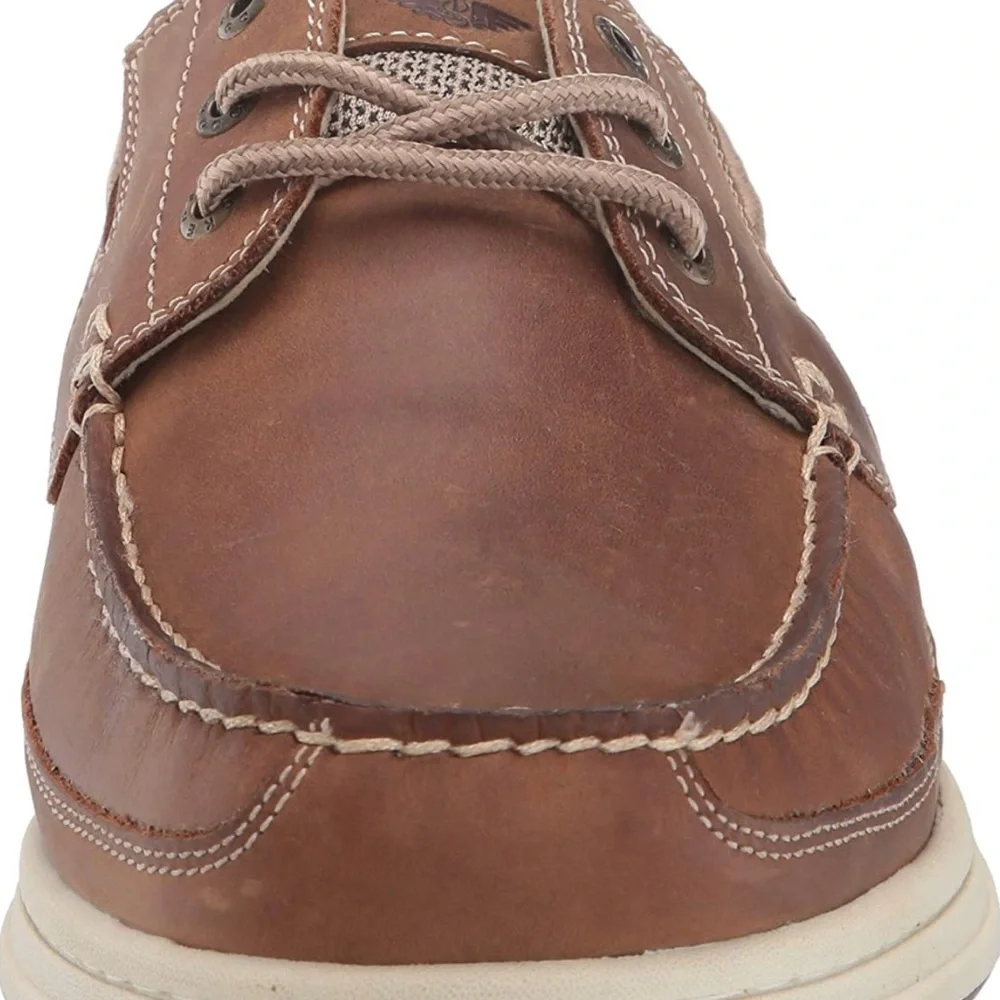 Dockers Mens Beacon Genuine Leather Casual Classic Boat Shoe with NeverWet